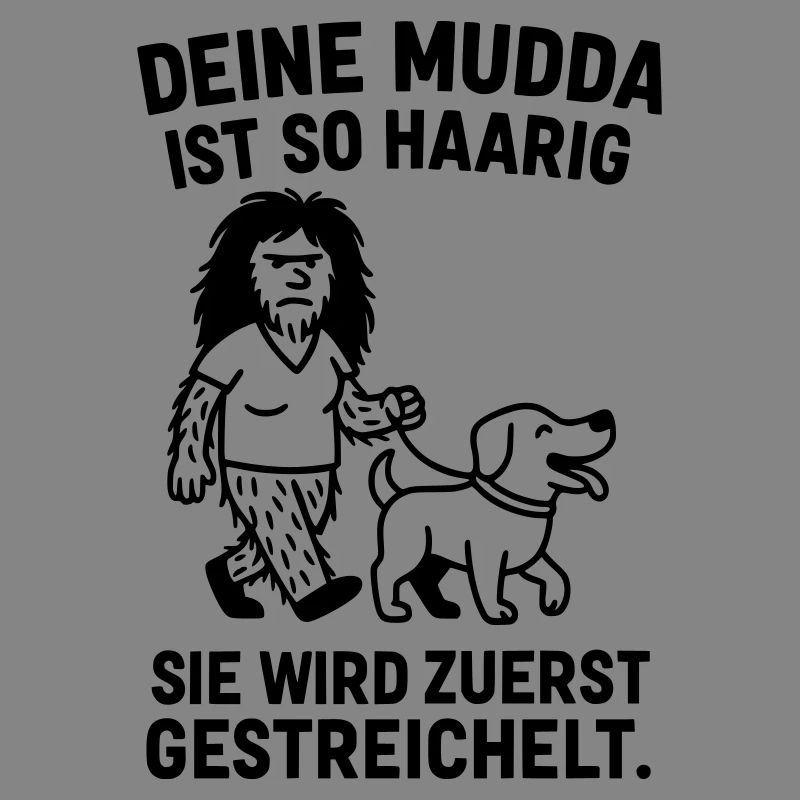 deine mutter haarig witz