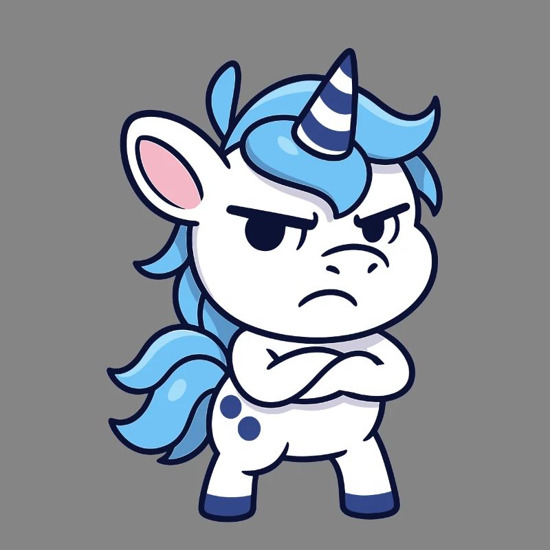 Freches Einhorn