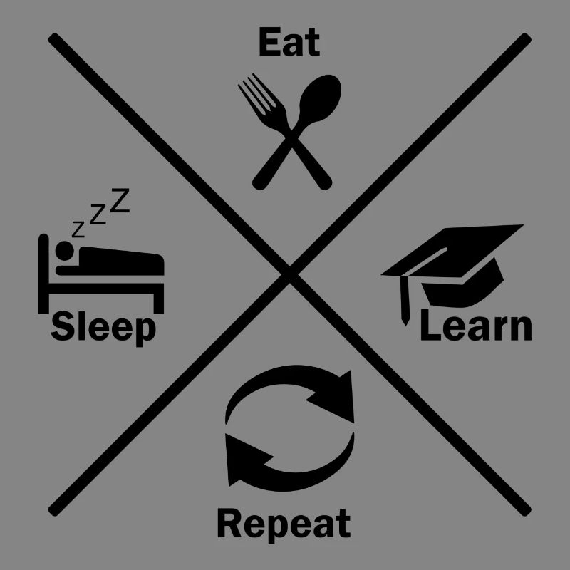 Learn learn sleep cramming gift idea