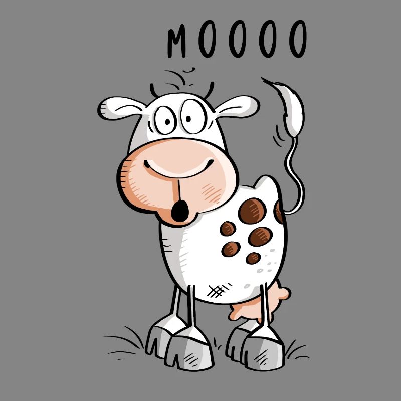 Mooo Kuh Comic - Kühe