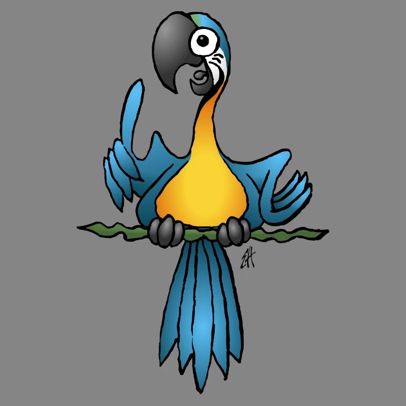 Chatty Parrot Design