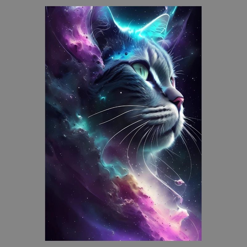 Chat dans l’espace
