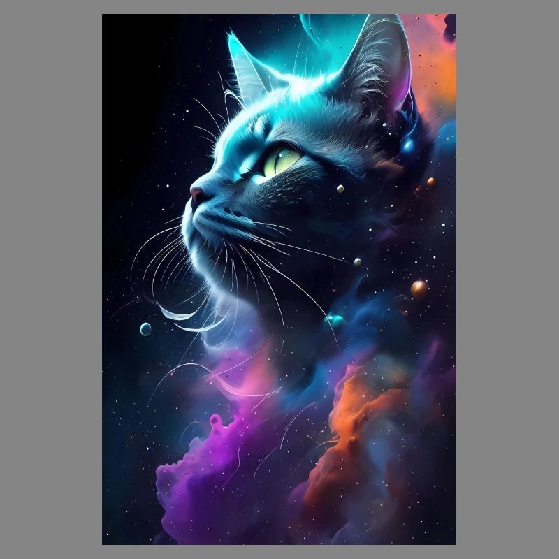 Visage de chat