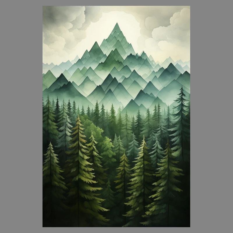 Paysage de Forêt
