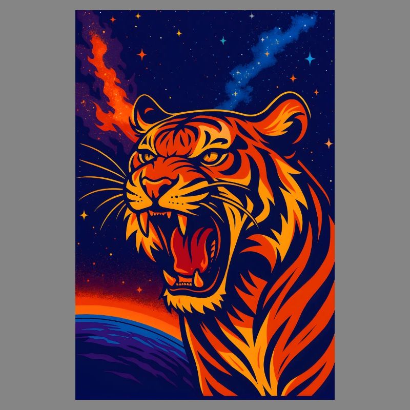 Conception de la nébuleuse du Tigre céleste, Amour des tigres