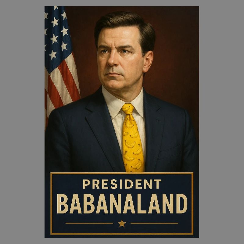 Humorous Babaland President Design