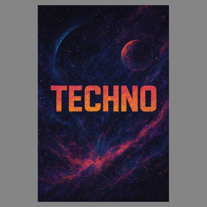 Futuristic Space Techno Design