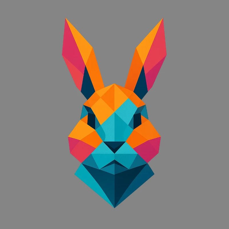 Rabbit | Bunny Head Print / Print / Design
