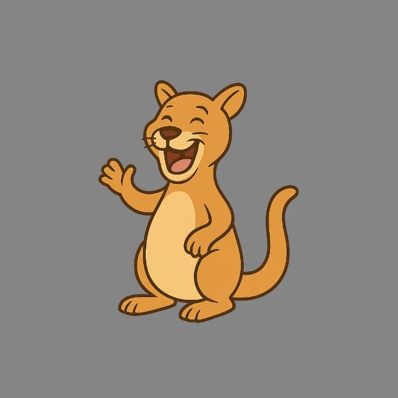 Wildcat that laughs