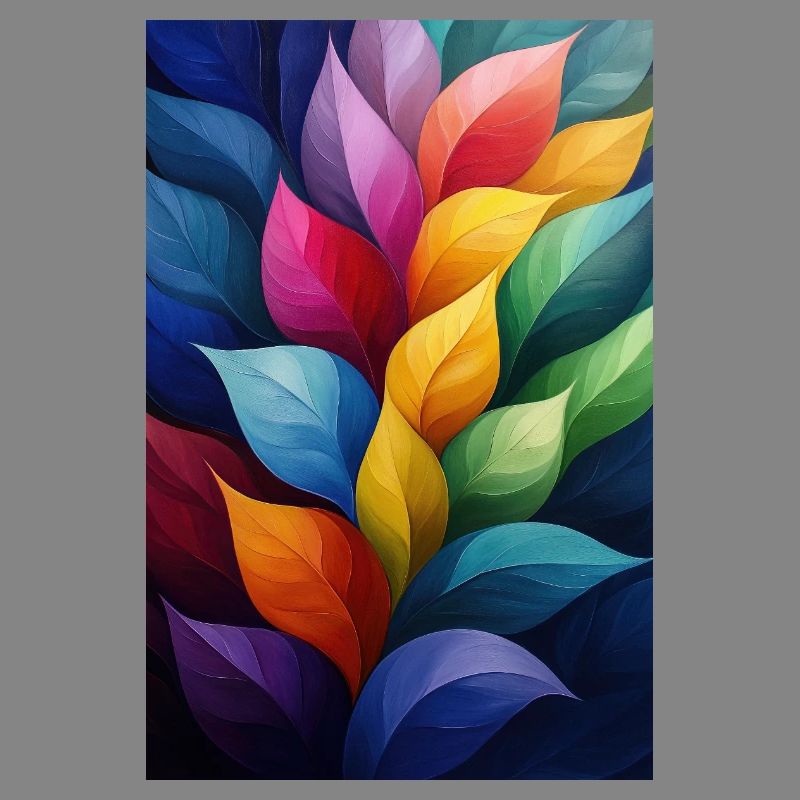 Abstract plant illustration