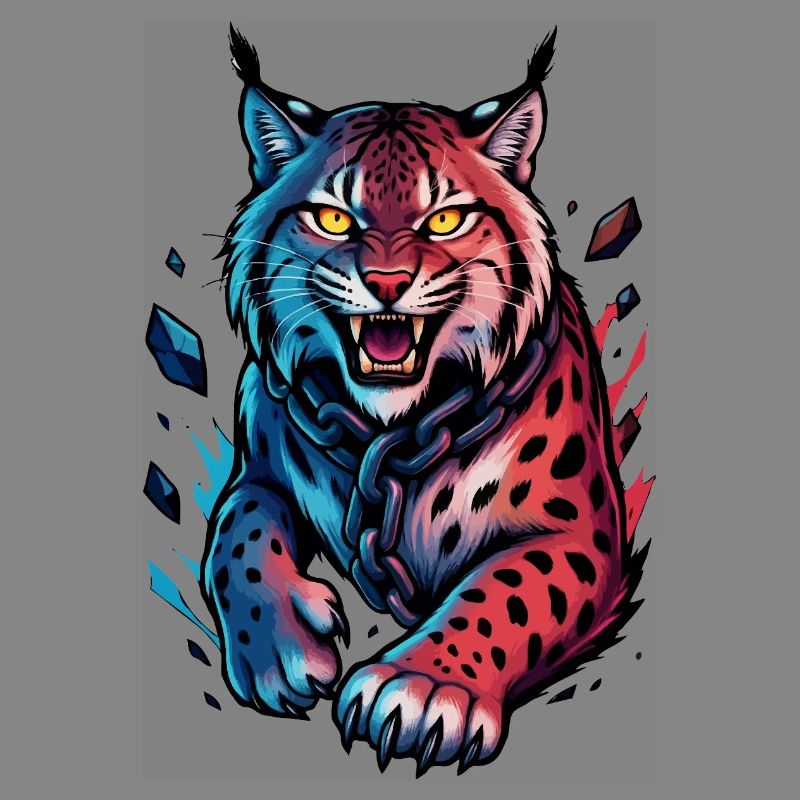 Lynx on the attack