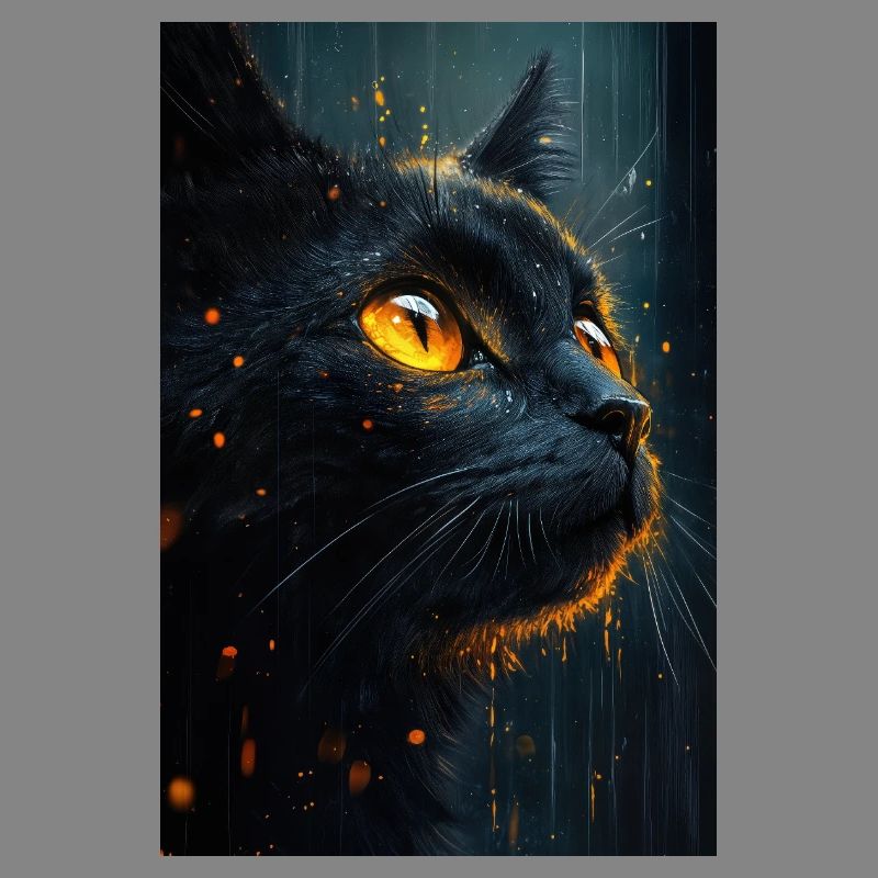 Illustration einer Katze