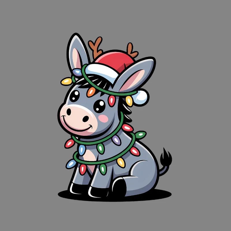 Donkey Elf Christmas