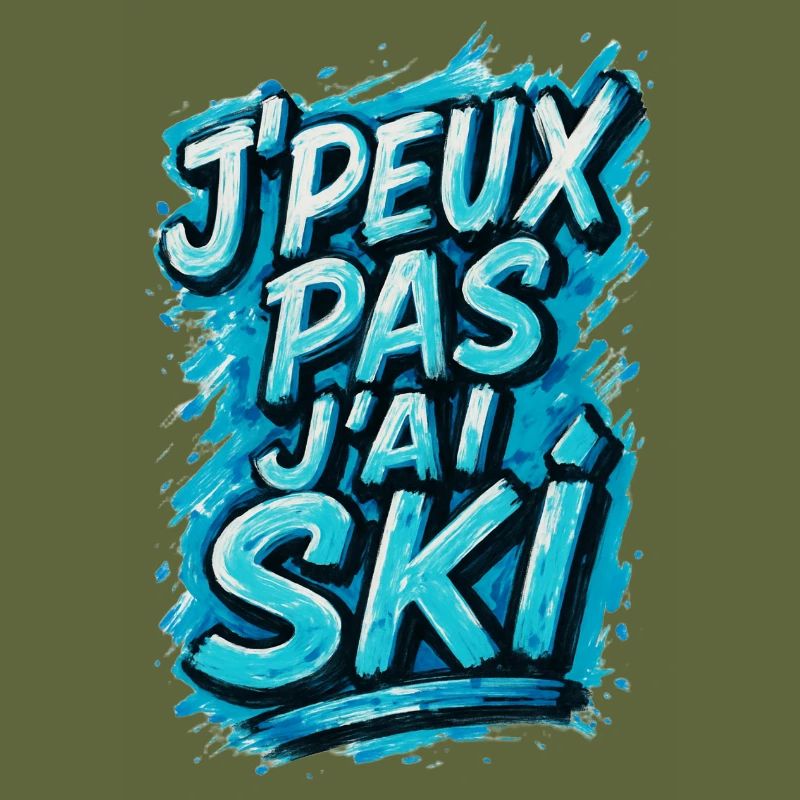 I can't I ski