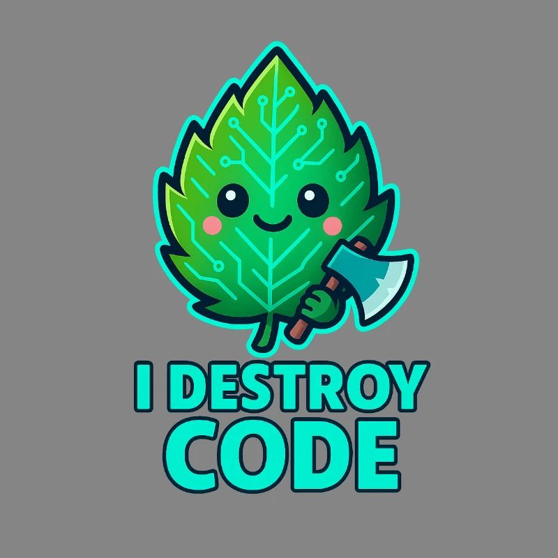Green Leaf Code Warrior