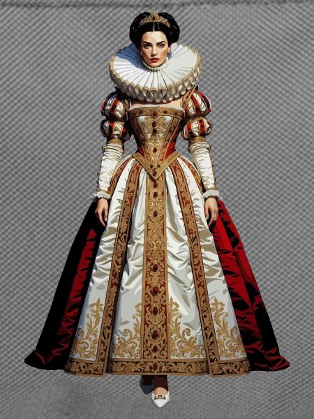 Königin Elisabeth I. Cosplay