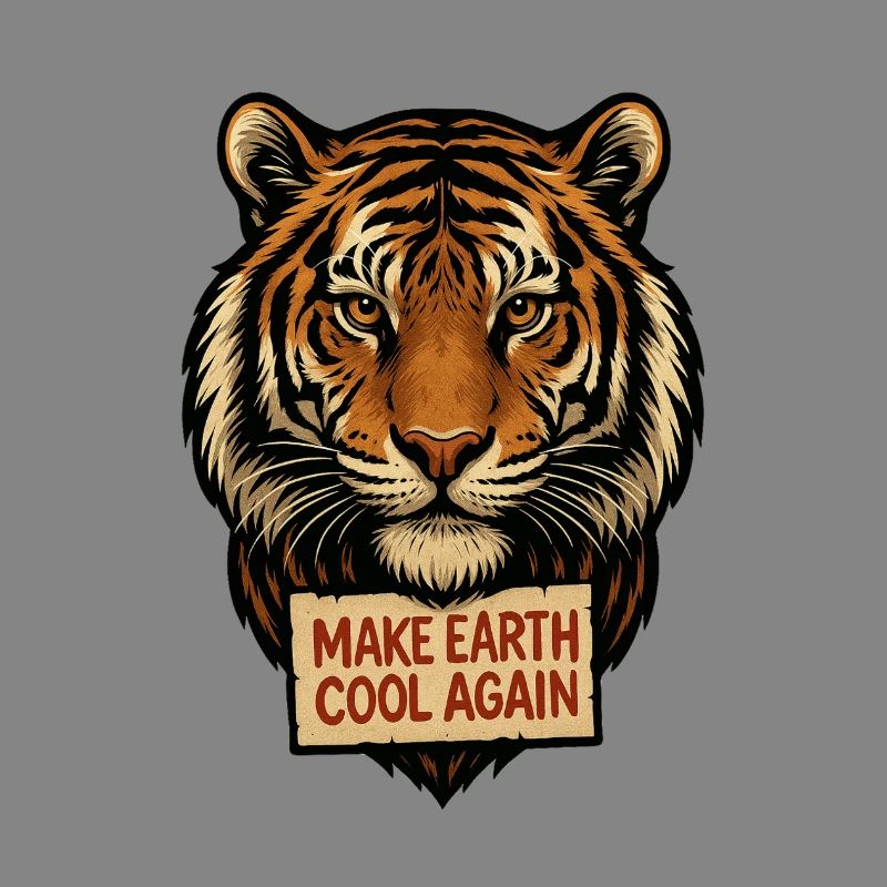Tigerkopf Make Earth Cool Again