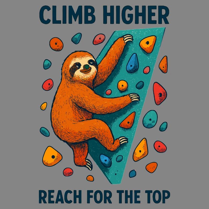 Bouldering Sloth Climbing Boulder Climber