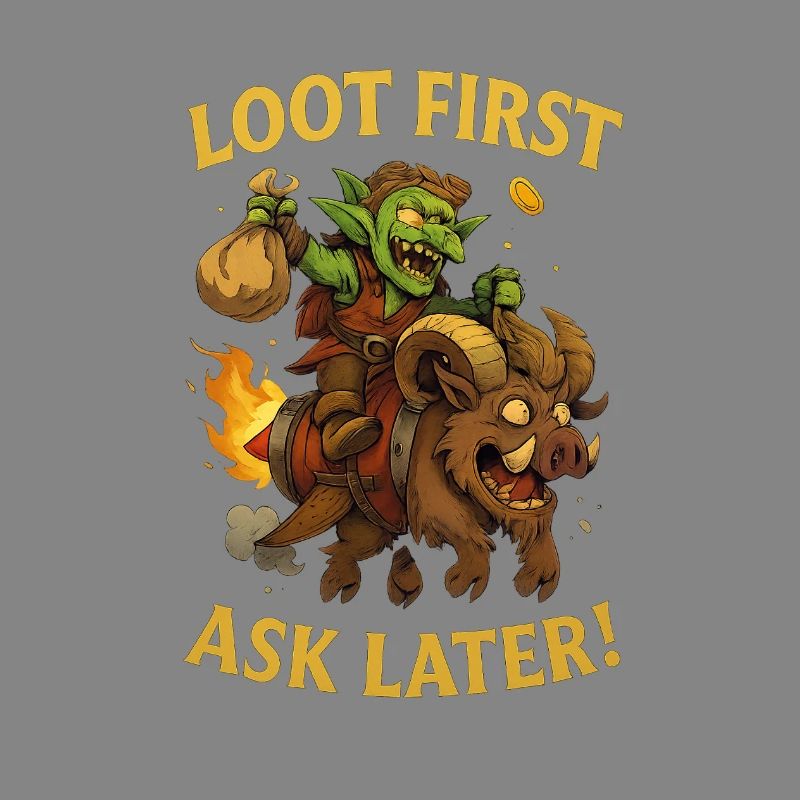 Loot First, Ask Later