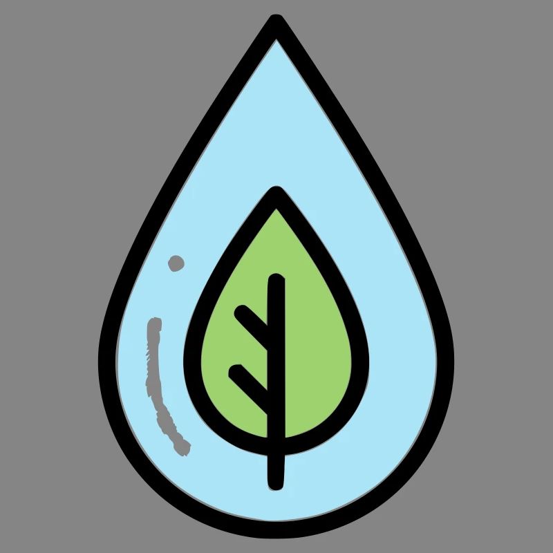 Water Drop Leaf Eco