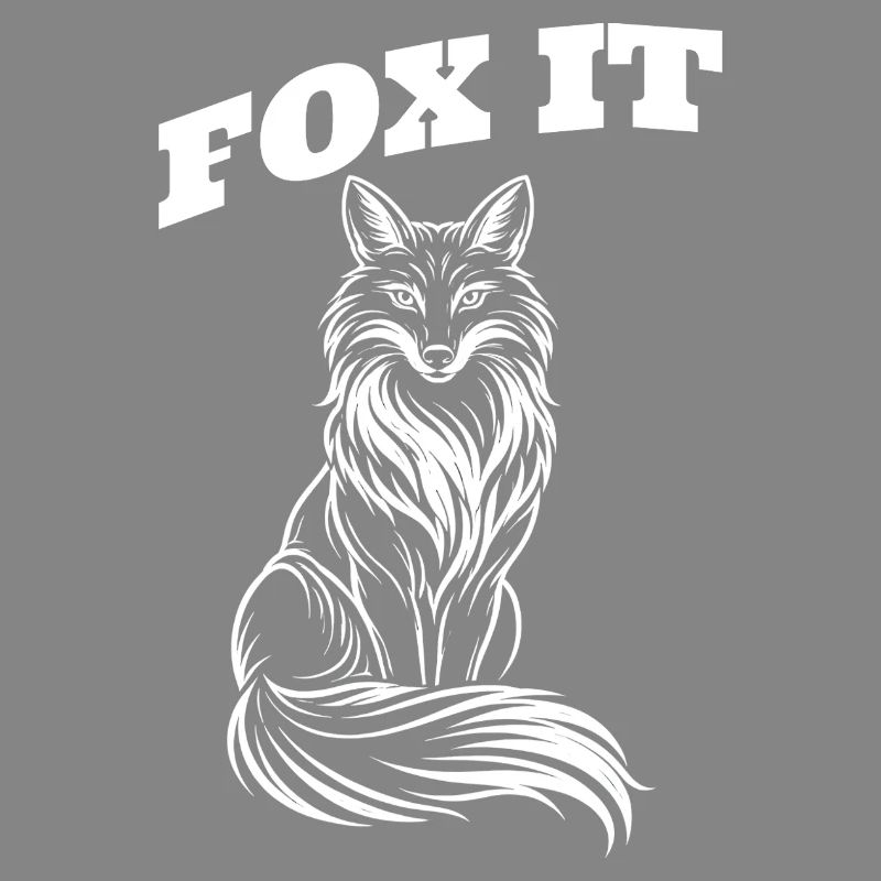 Fuchs-Silhouette - Fox it