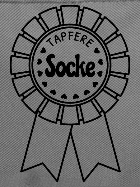 Tapfere Socke