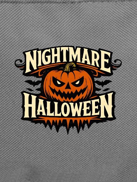 Nightmare Halloween Pumpkin Crest