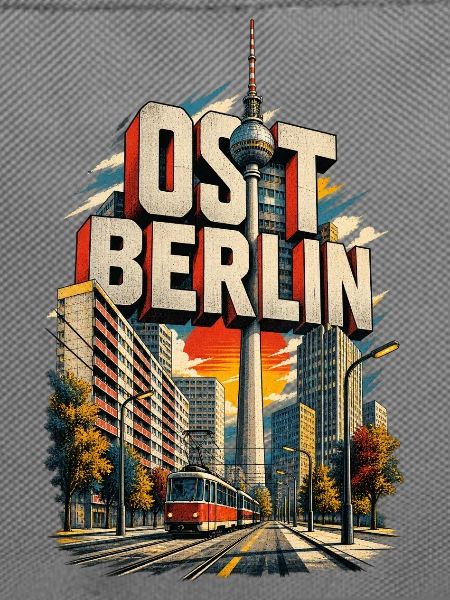 Ost-Berlin – Fernsehturm und Plattenbau