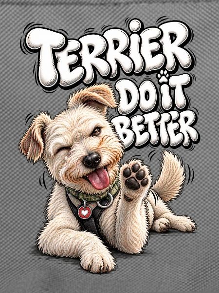 Terrier Do It Better Spruch
