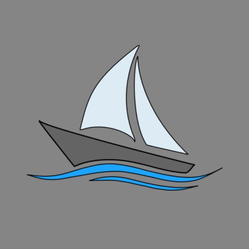 Ship on the high seas