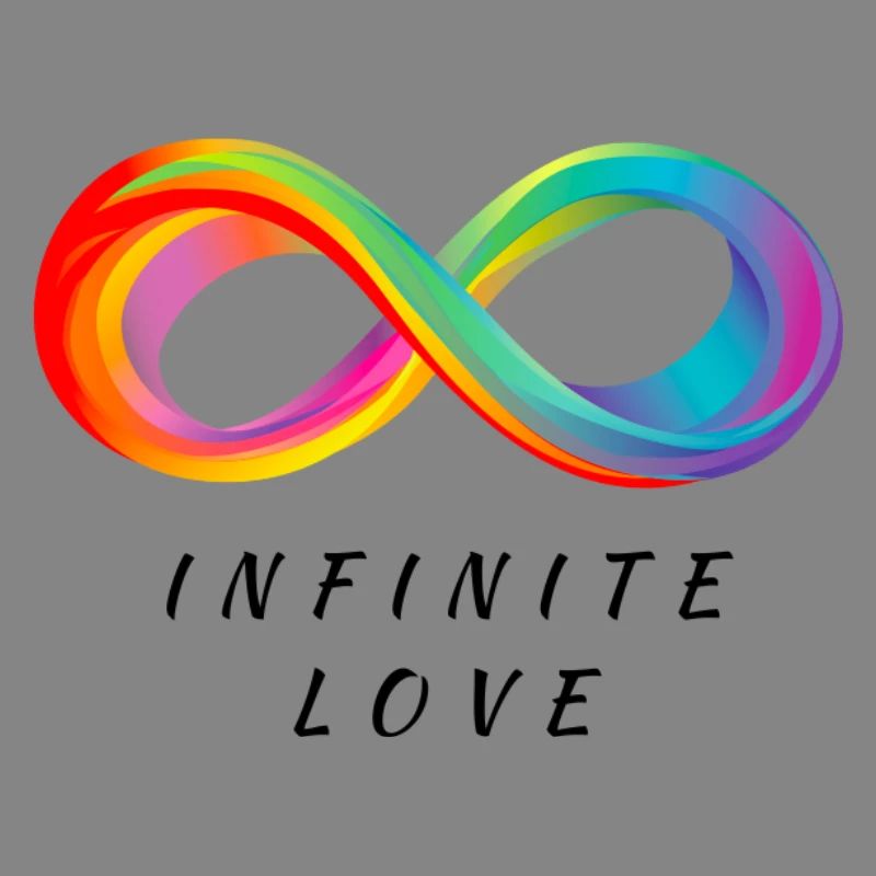 Infinite Love - Buntes Unendlichkeitszeichen