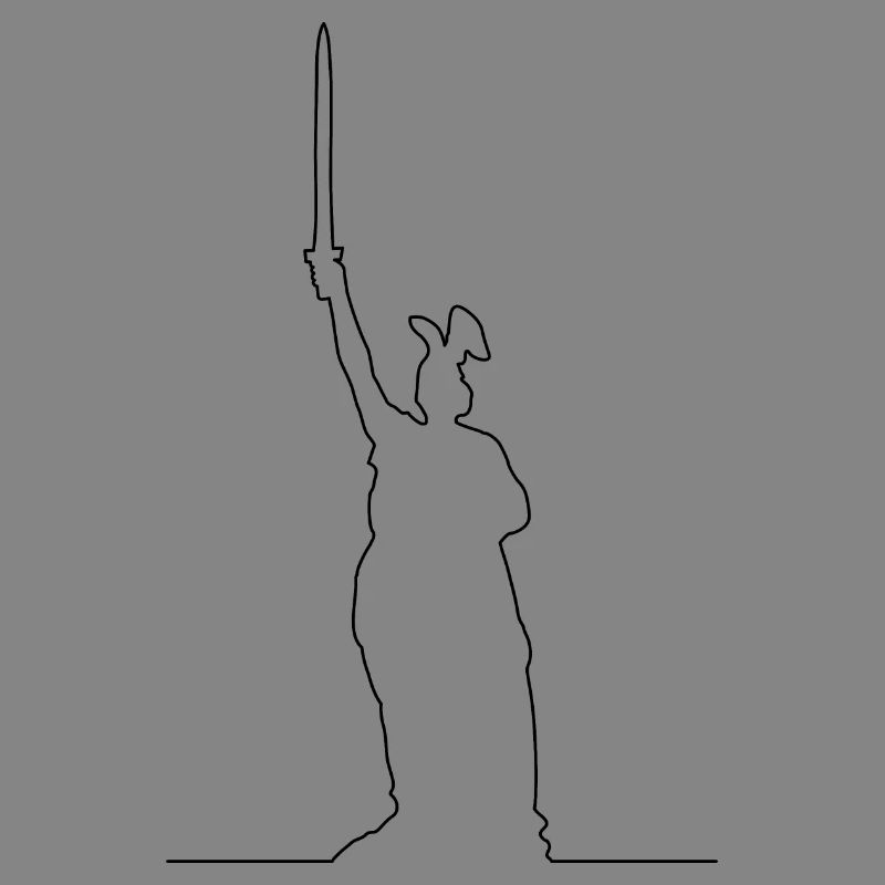 Contour du monument Hermann