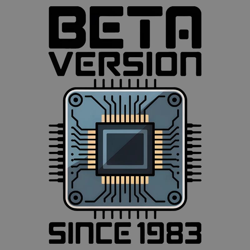 Futuristic microchip screen design