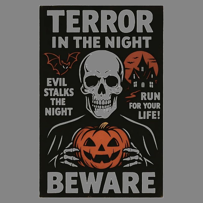 Night Horror Halloween Design