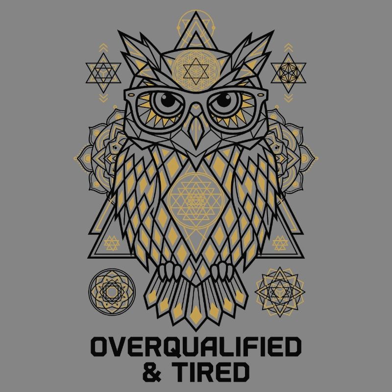 Overqualified Eule Mandala