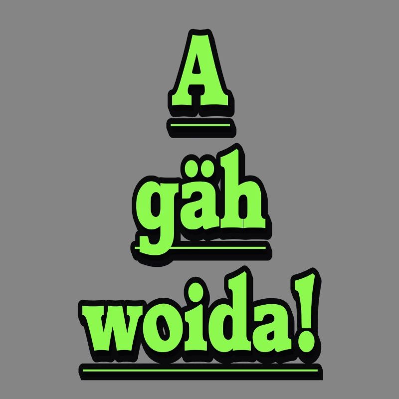 Neon Typo Stacking Design