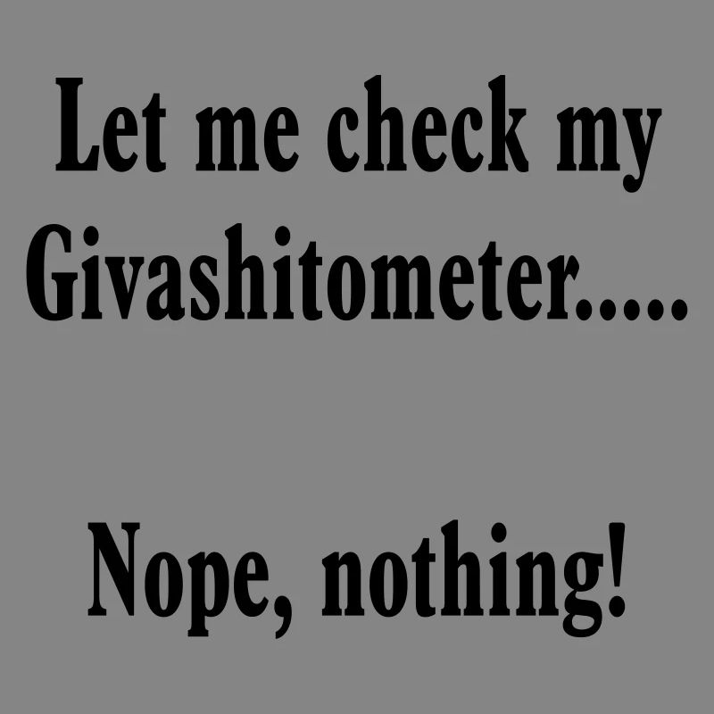 give a shit
