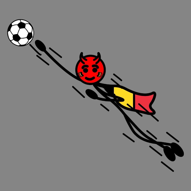 Flying Red Devil hero keeper