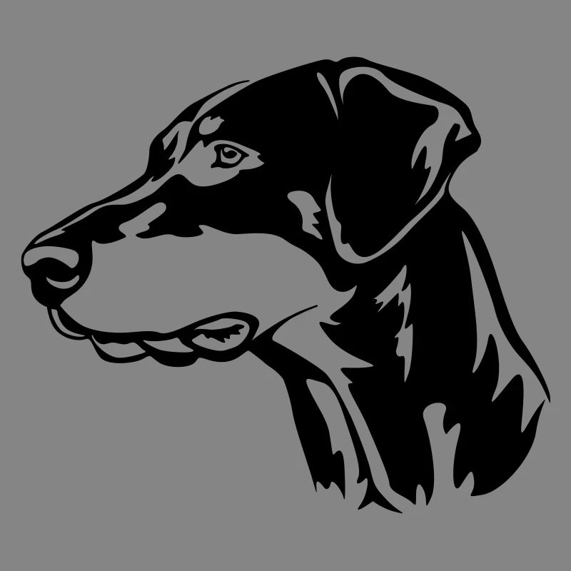 Doberman Head
