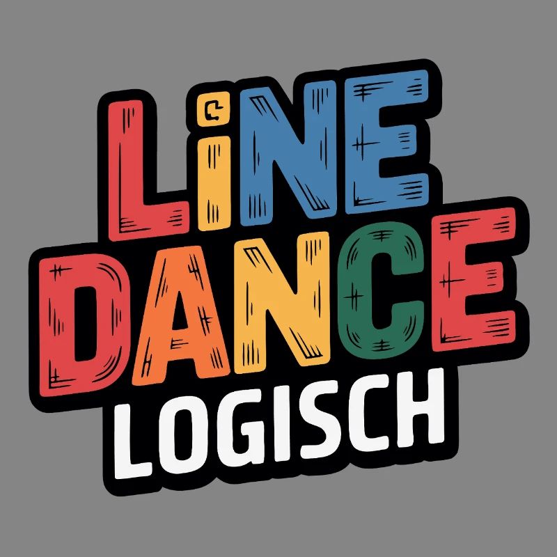 LineDance Logisch Farbig