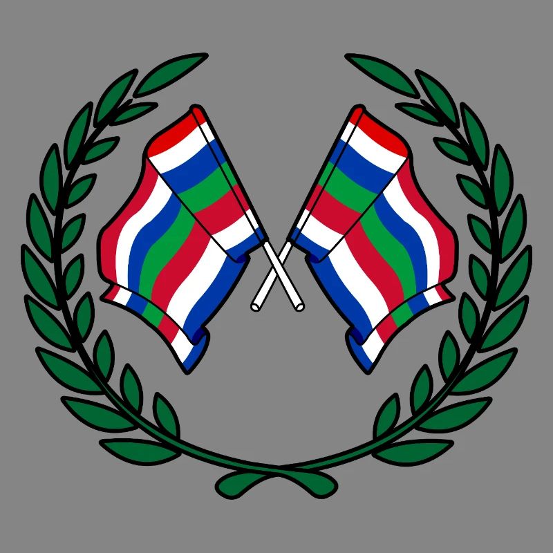 Schier Laurel Flags – Island Pride