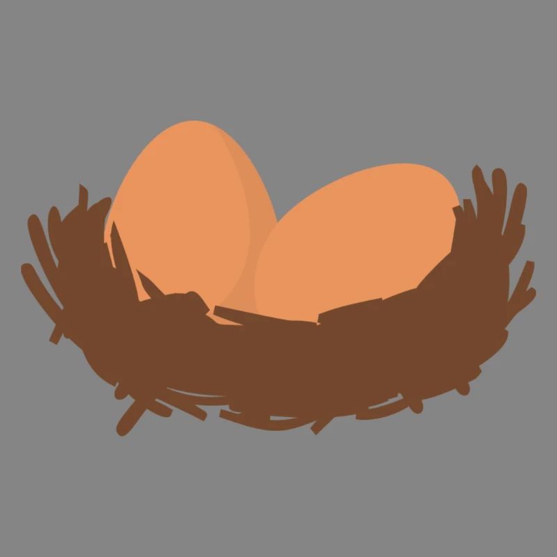 Eier Nest Egg Easter