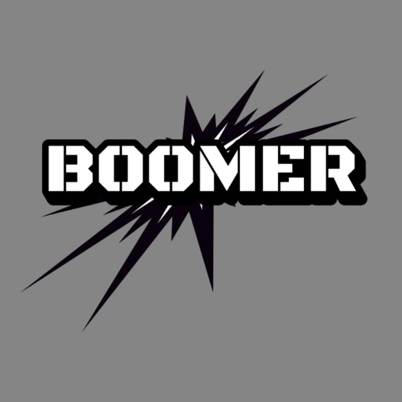 Boomer Exploded Font