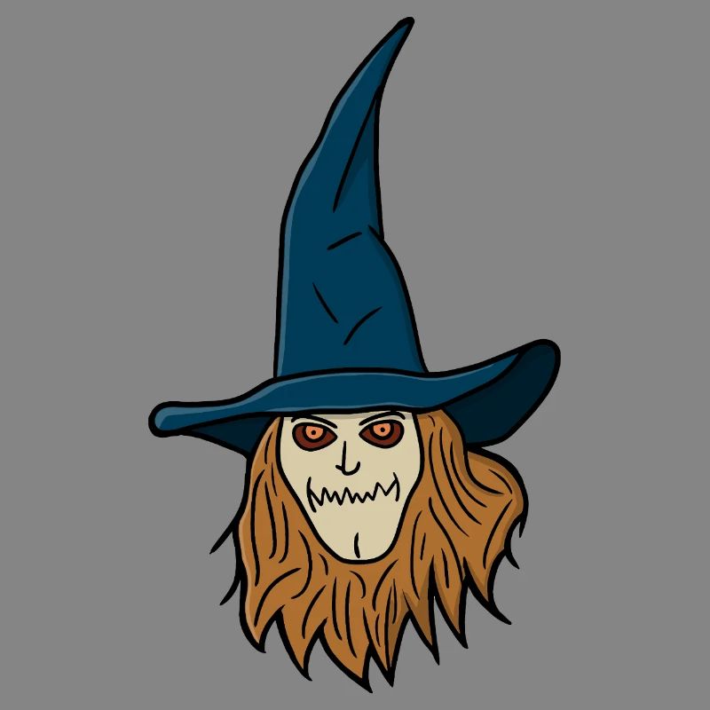 Vogelscheuche Hexe