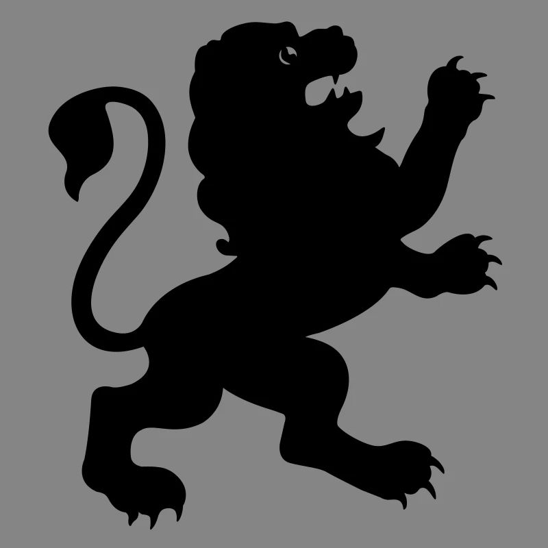 Black lion de