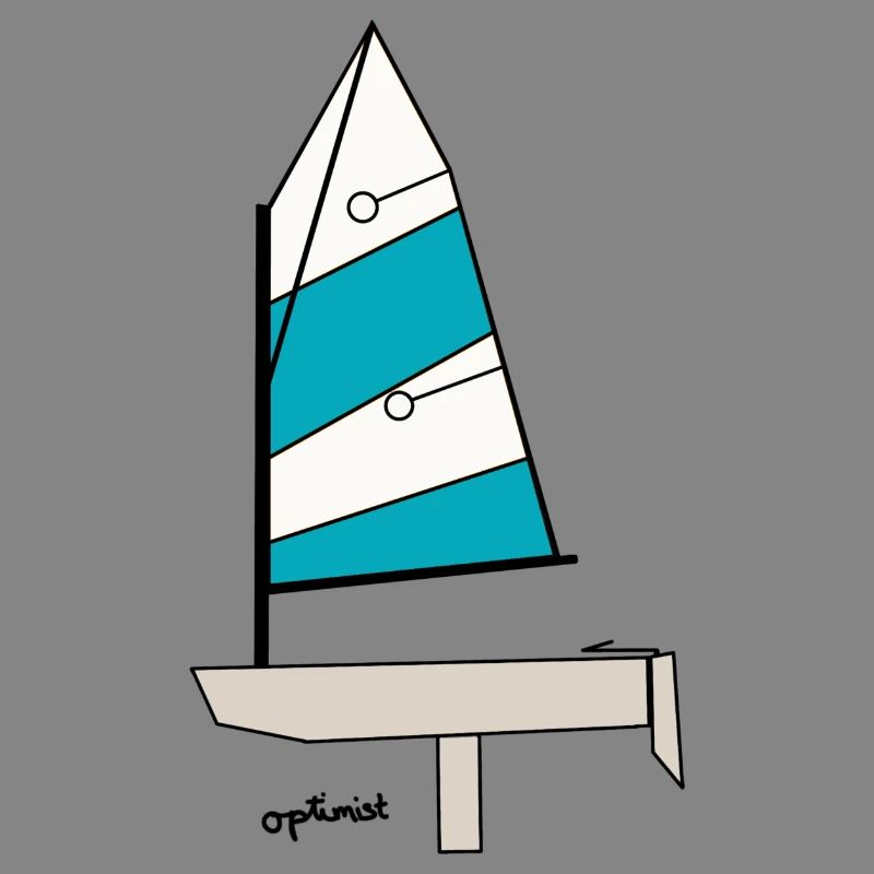 Optimist Segelboot Variante 3