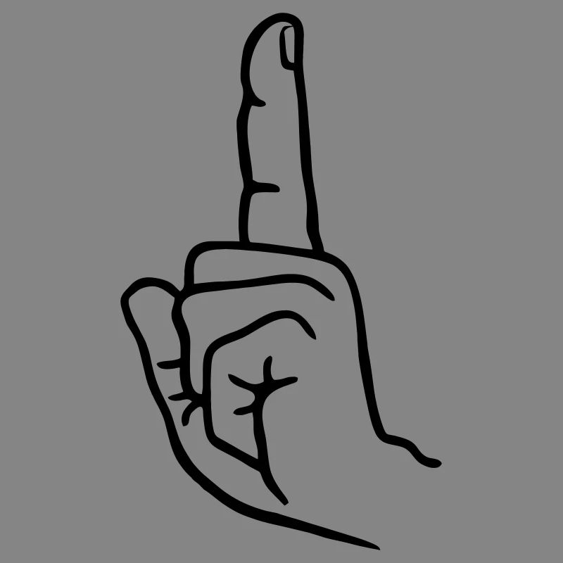 Handgeste, Fingerheben