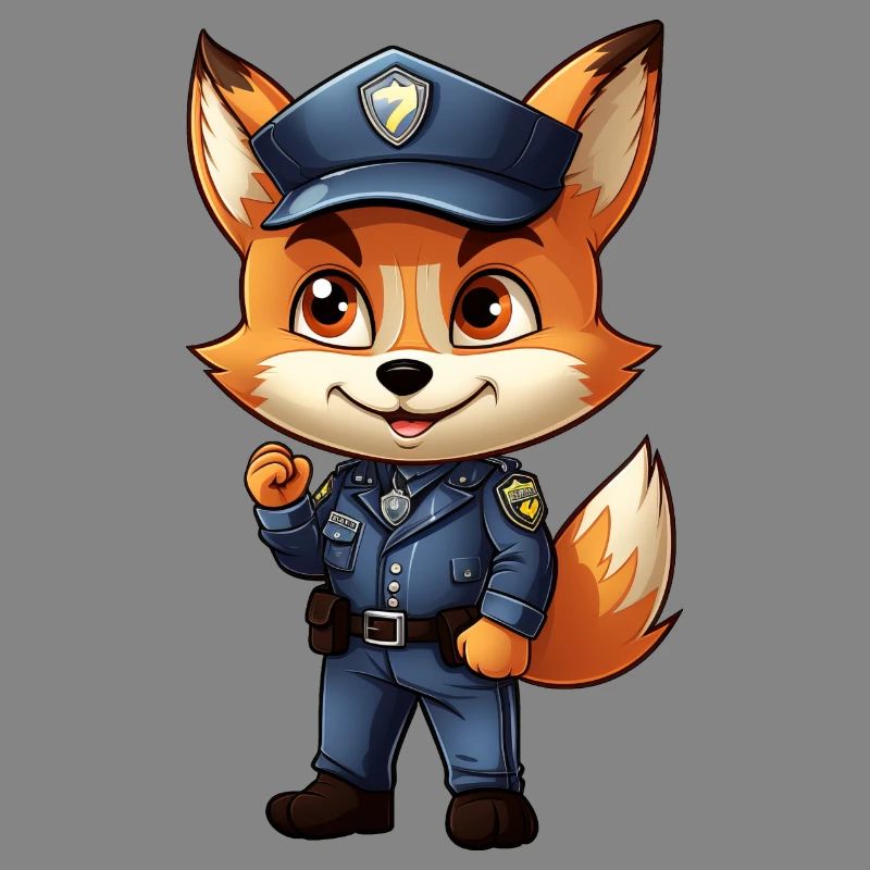 Fuchs Polizei