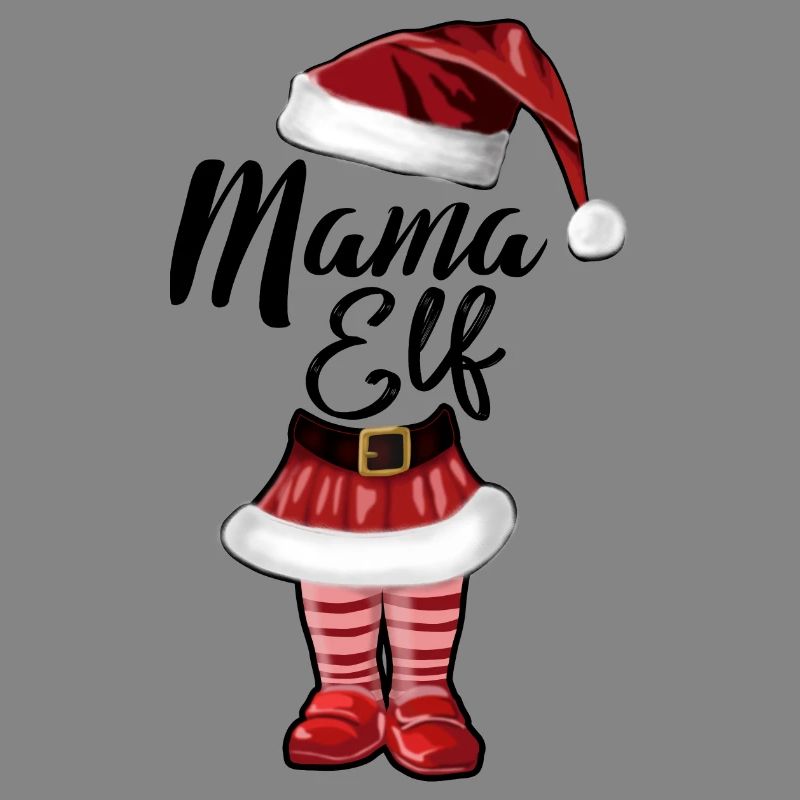 Mama Elf – Funny Christmas Design
