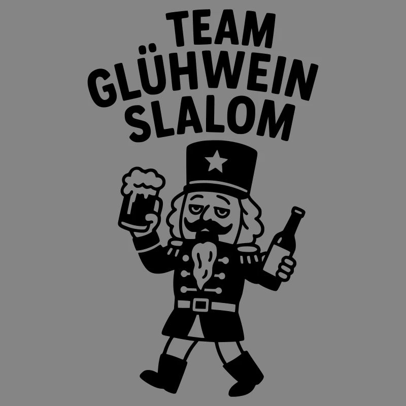 Team mulled wine slalom drunk nutcracker funny